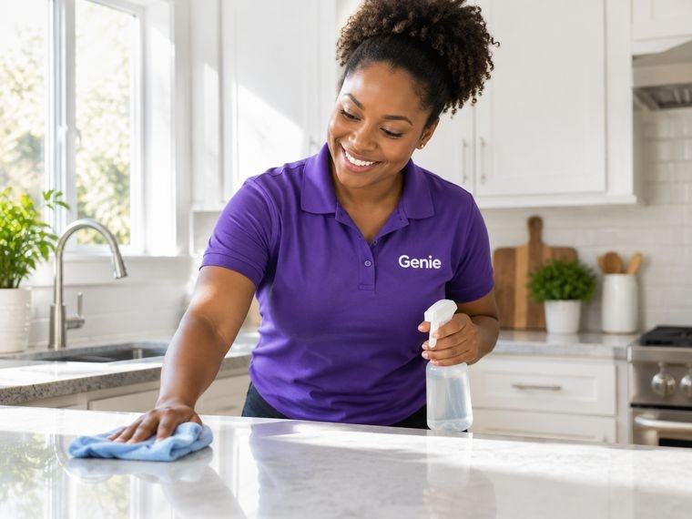 Home & deep cleaning — a vetted Genie pro