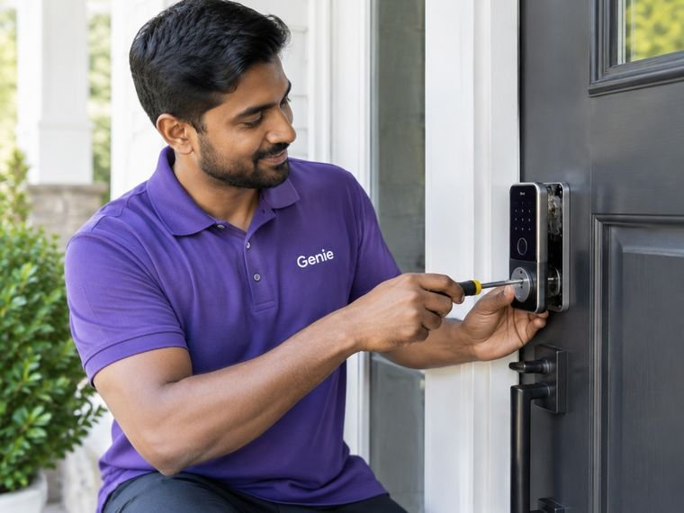 Locksmith guide: lockouts, rekeying, smart locks and home security — Genie