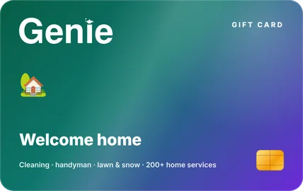 New home gift card design
