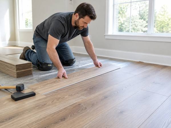 Material and style options — a vetted Genie pro at work