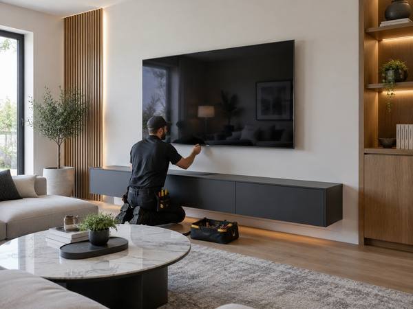 How handyman pricing works — a vetted Genie pro at work