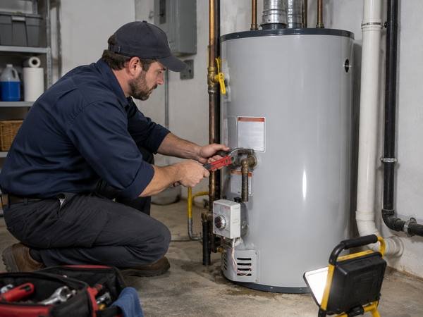 What needs a licensed plumber — a vetted Genie pro at work